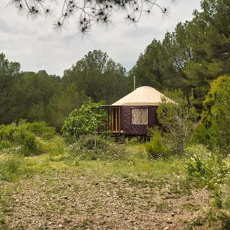 Lyxtält La Muntanera - Eco Yurt - Pool, Nature Retreat Figuerola del Camp
